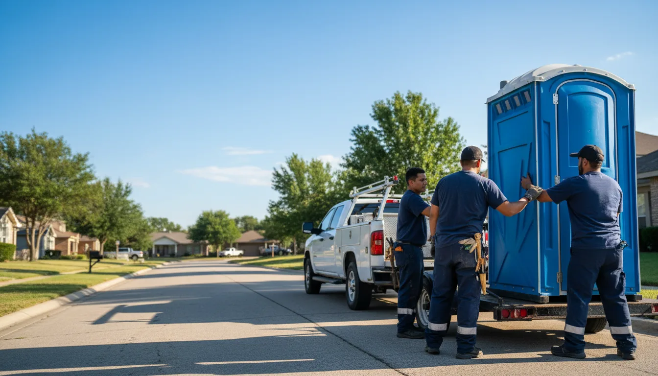 Portable Toilet Rental in Claremont, IL near me
